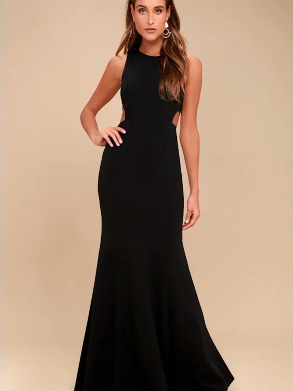 Lulus Loving Embrace Cutout Evening Gown
